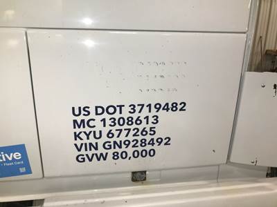 Volvo VNL Sleeper Door