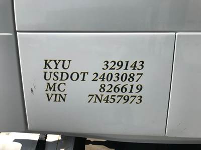 Volvo VNL Sleeper Door