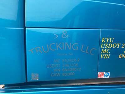 Volvo VNL Sleeper Door