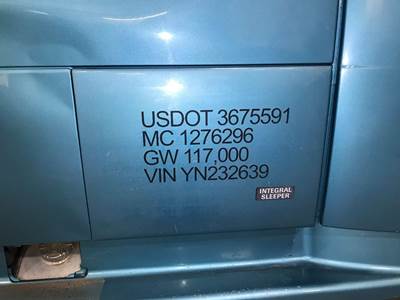 Volvo VNL Sleeper Door