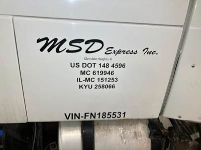 Volvo VNL Sleeper Door