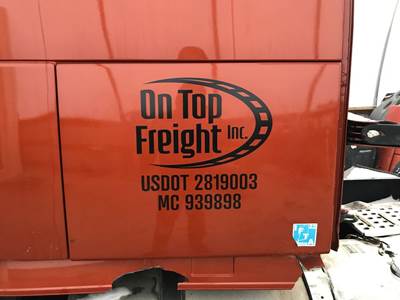 Volvo VNL Sleeper Door