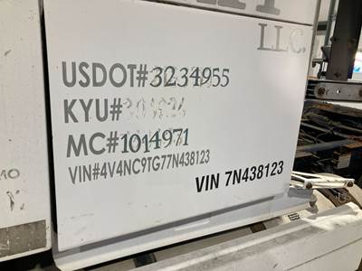 Volvo VNL Sleeper Door