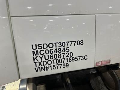 Volvo VNL Sleeper Door