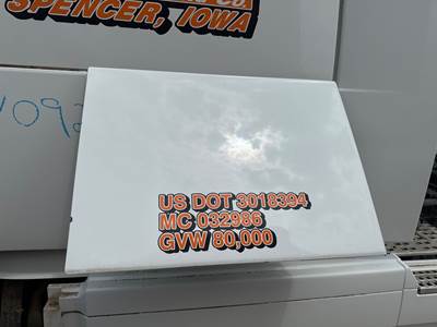 Volvo VNL Sleeper Door