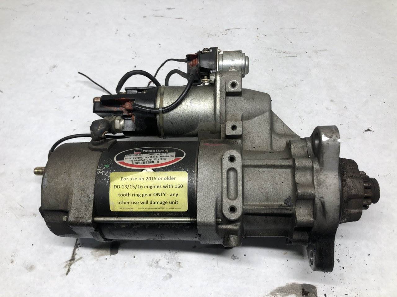 2012 Detroit DD13 Starter for a Freightliner Cascadia For Sale Sioux