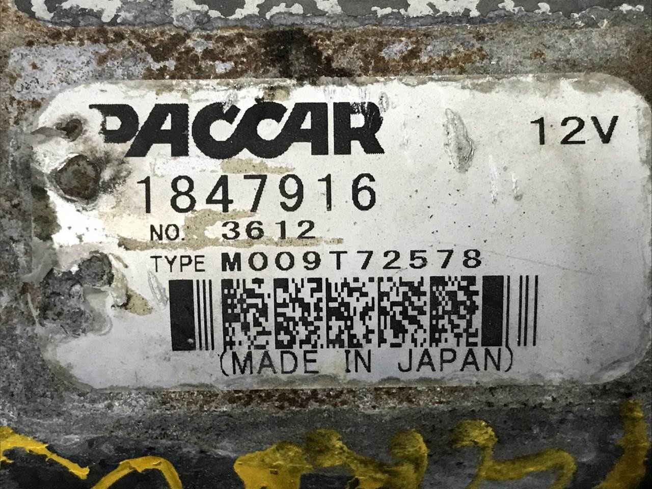2014 Paccar MX13 Starter for a Kenworth T680 For Sale Kansas City