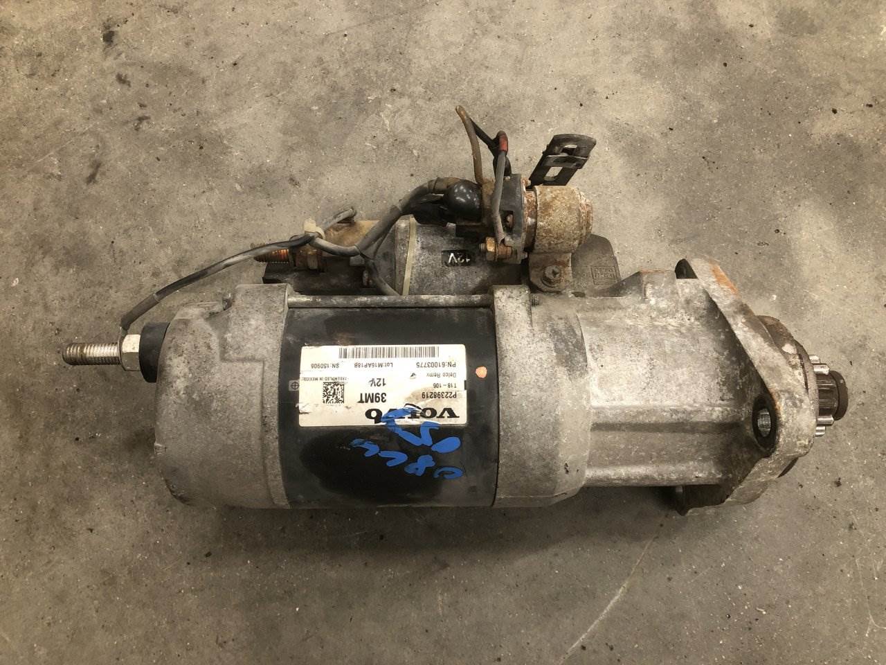 2008 Volvo D13 Starter for a Volvo VNL For Sale Des Moines, IA