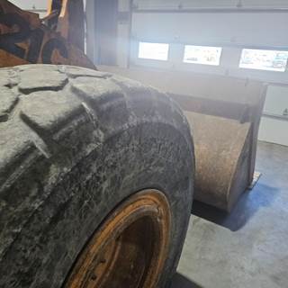 Case 821C Tire & Rim