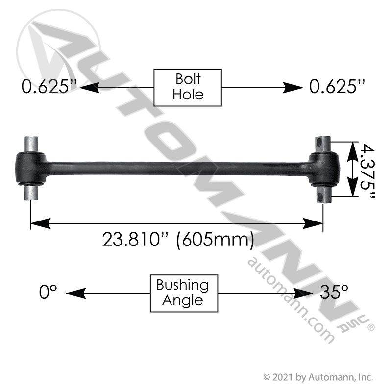 Freightliner FLD120 Torsion Bar For Sale Des Moines, IA TMR534