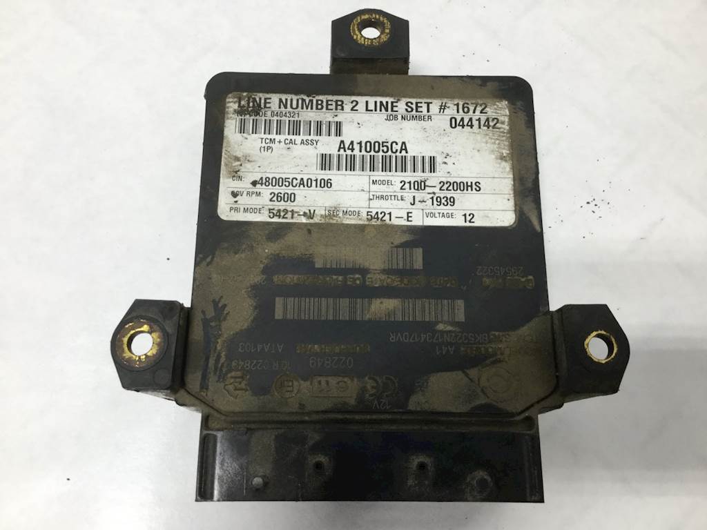 Allison Transmission Control Module