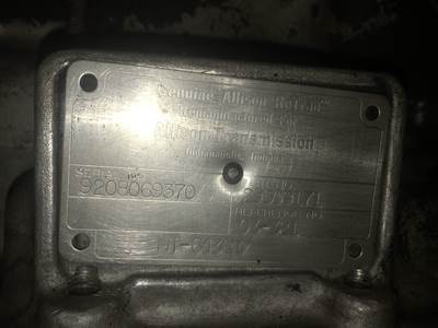 Allison MT643 Transmission for a International 4700