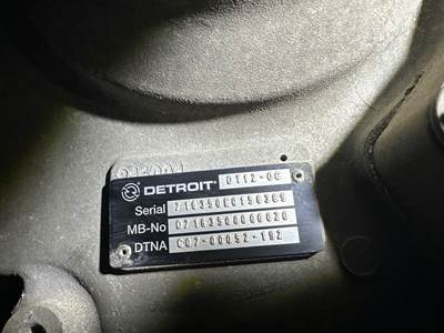 Detroit DT12-OC Transmission for a Freightliner Cascadia