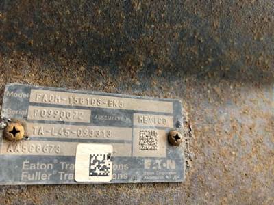 Fuller FAOM15810S-EN3 Transmission for a International Prostar