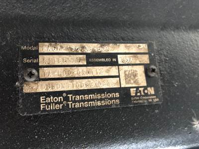 Fuller FAOM16810C-EA3 Transmission for a Peterbilt 579