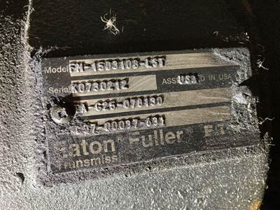 Fuller FM15D310B-LST Transmission for a Freightliner Cascadia