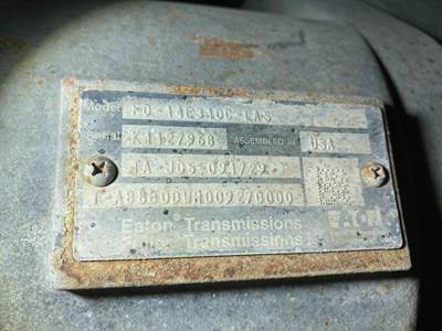 Fuller FO14E310C-LAS Transmission for a Peterbilt 365