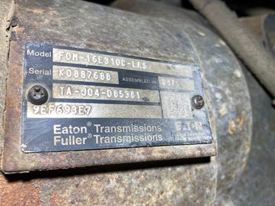 Fuller FOM16E310C-LAS Transmission for a International Prostar