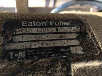 Fuller RTAO16710C-AS Transmission for a Freightliner C120 Century