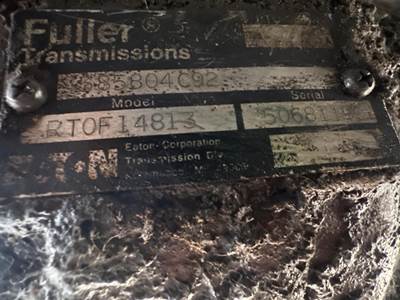 Fuller RTOF14813 Transmission for a International 8200