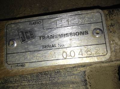 JCB 532 Transmission