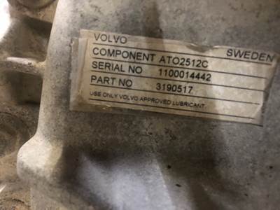 Volvo ATO2512C Transmission for a Volvo VNM