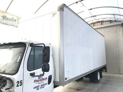 Brown 26 FT Van Truck Body