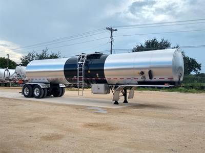 Retesa Tandem Axle Mild Steel Asphalt / Hot Oil Tank Trailer - Air Ride, Fixed Axle