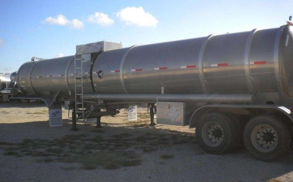 2013 Beall DOT 407 200 BBL Crude Crude Oil Tank Trailer For Sale