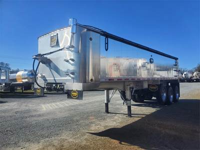 MAC 30 ft Frame End Dump Trailer - Tri Axle, Aluminum, Spring