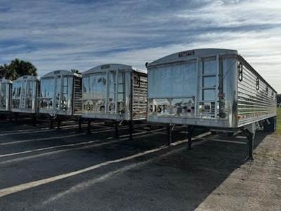 Timpte 42x96 Stainless Steel Hopper / Grain Trailer - Air Ride