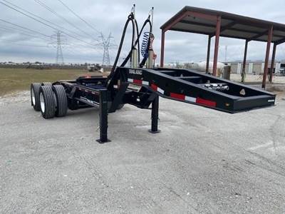 Trail King Tandem Axle Steel Lowboy Trailer - Air Ride, Fixed Axle