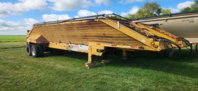 Flow Boy TANDEM 36" BELT CHAIN FLOOR Belt Trailer