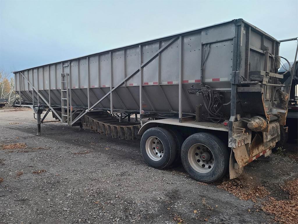 2012 Trinity 42x96 Tandem Axle Stainless Steel Belt Trailer Spring