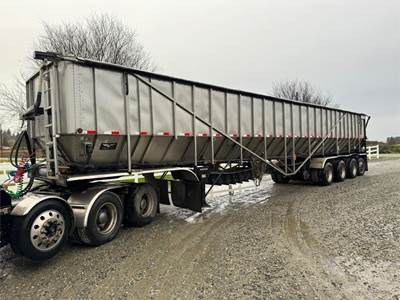 Trinity Eagle Bridge 53x102 Quad Axle Stainless Steel Belt Trailer - Air Ride, Fixed Axle