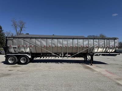 Trinity 42x96 Tandem Axle Stainless Steel Belt Trailer - Air Ride, Fixed Axle