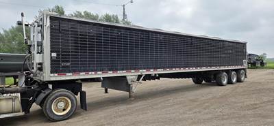 WILSON 51x96 Tri Axle Aluminum Belt Trailer - Air Ride, Fixed Axle