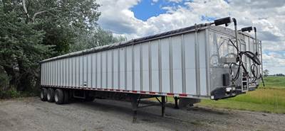 Western 50' TRI AXLE 48" BELT Tri Axle Aluminum Belt Trailer - Air Ride, Fixed Axle