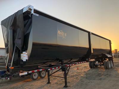 2026 Clement MonStar 40 ft Frameless Half Round End Dump