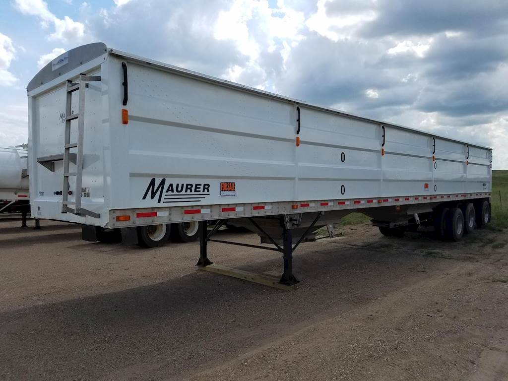 2017 Maurer 50x96 Tri Axle Aluminum Hopper / Grain Trailer Air Ride
