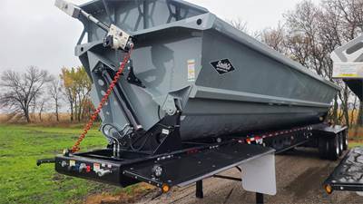 アウトドア太郎 2025 SmithCo 74x102 Tri Axle Steel Frame Side Dump Trailer