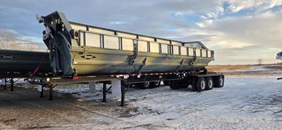 SmithCo 4736 MHV 30" EXTENSIONS DRIVERS FLIP DOWN DOOR Side Dump Trailer