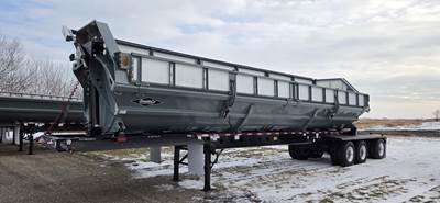 SmithCo 4736 MHV 30" EXTENSIONS DRIVERS FLIP DOWN DOOR Side Dump Trailer