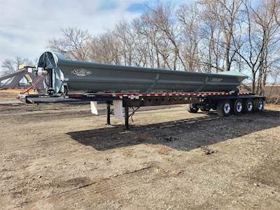 SmithCo 4936 QUAD AXLE WITH FRONT AND REAR LIFT Side Dump Trailer