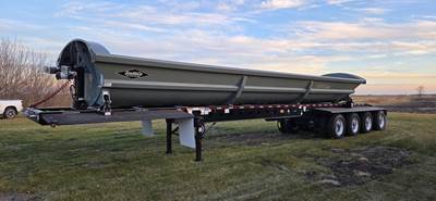 SmithCo 4936 QUAD FRONT/REAR LIFT DUALS Side Dump Trailer