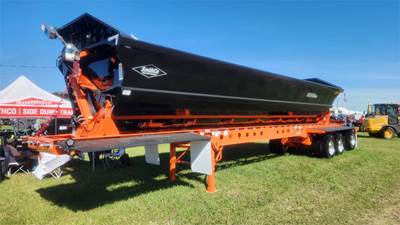 SmithCo 55 YARD SUPER HIGH VOLUME 4736 SHV WITH 24" EXTENS Side Dump Trailer