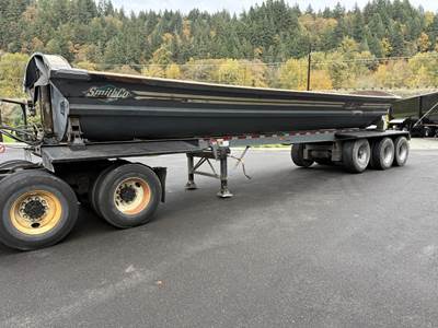 SmithCo 40ft Tri Axle Steel Side Dump Trailer - Air Ride