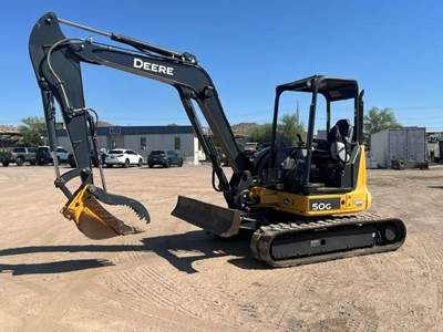 John Deere 50G Mini Excavator