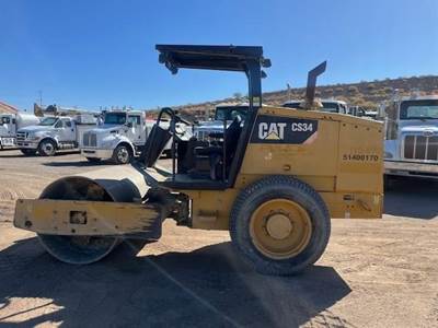 2016 Caterpillar CS34 Vibratory Soil Compactor For Sale, 1,973 Hours ...