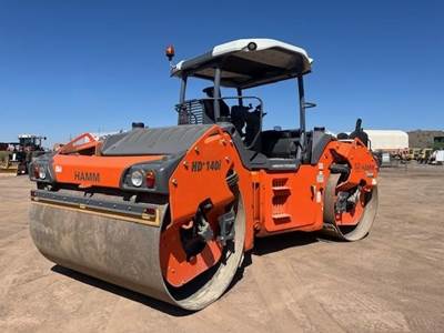 Hamm HD+140iVV Smooth Drum Roller Compactor